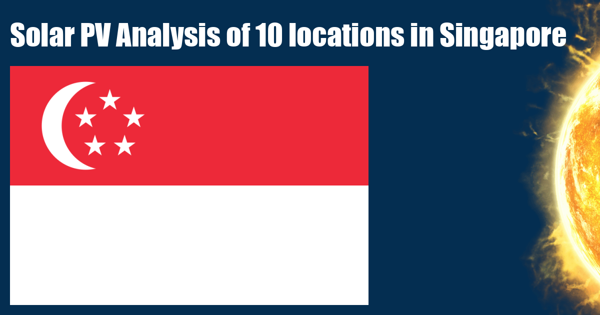 Solar PV potential in Singapore by location - profileSOLAR.com - Solar ...